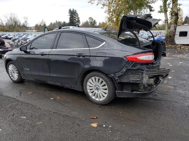 FORD FUSION SE 2016 black  hybrid engine 3FA6P0LU4GR356097 photo #3