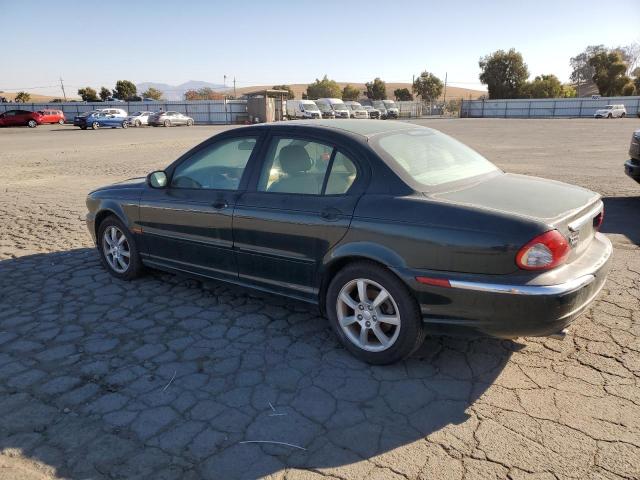 JAGUAR X-TYPE 2.5 2004 green sedan 4d gas SAJEB52D94XD67350 photo #3