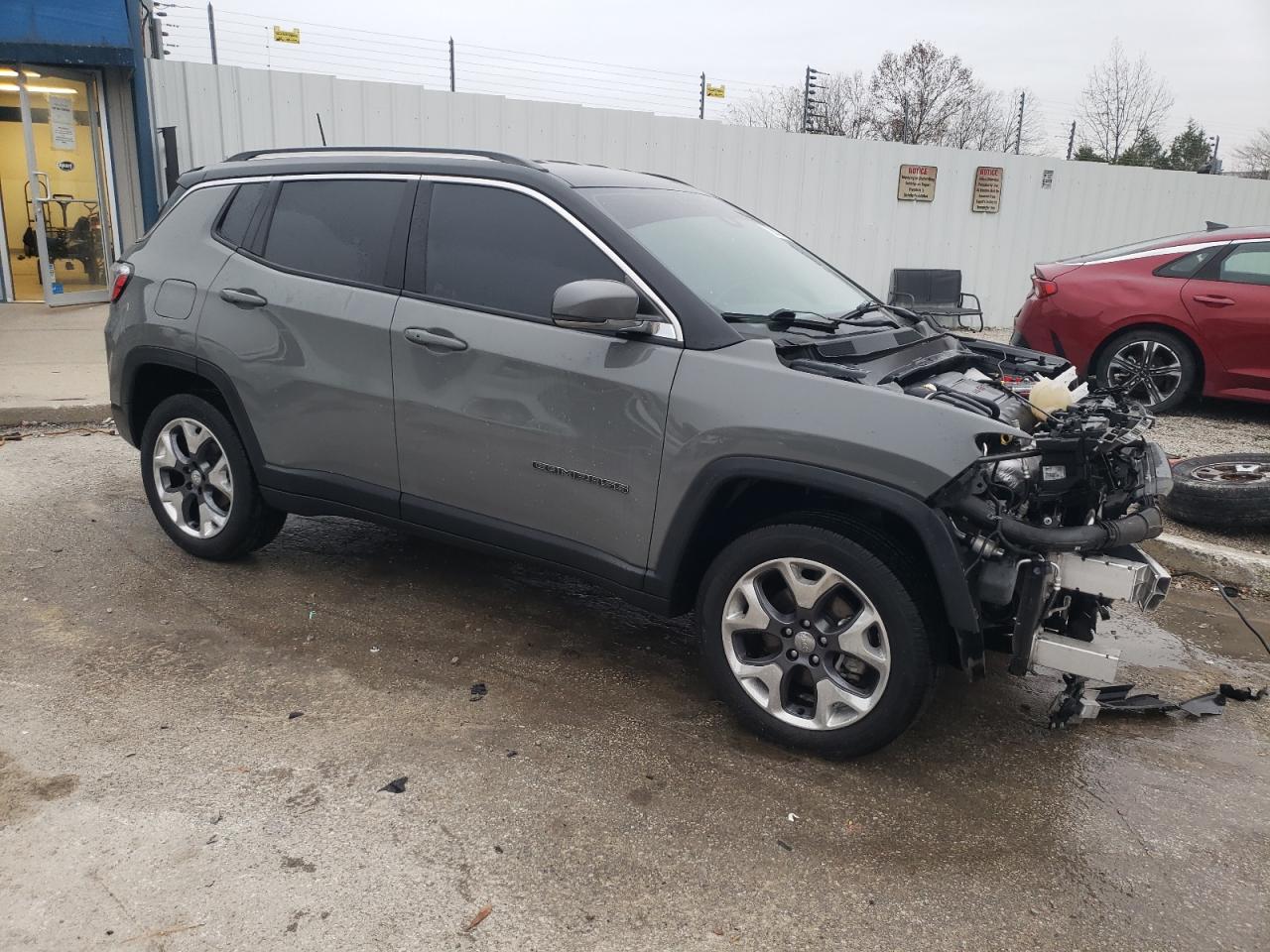 Lot #3024687594 2021 JEEP COMPASS LI