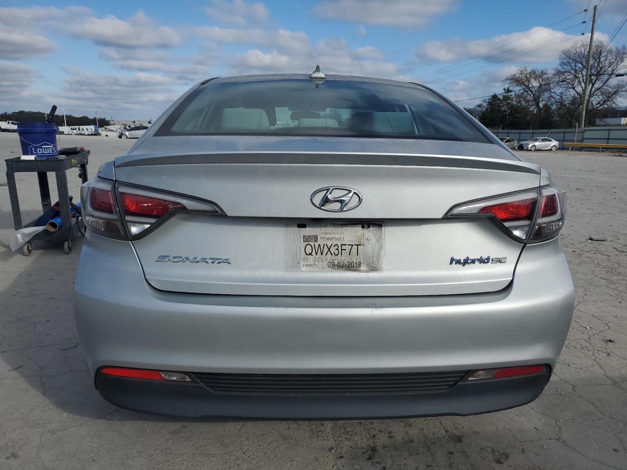 Lot #3021046419 2017 HYUNDAI SONATA HYB