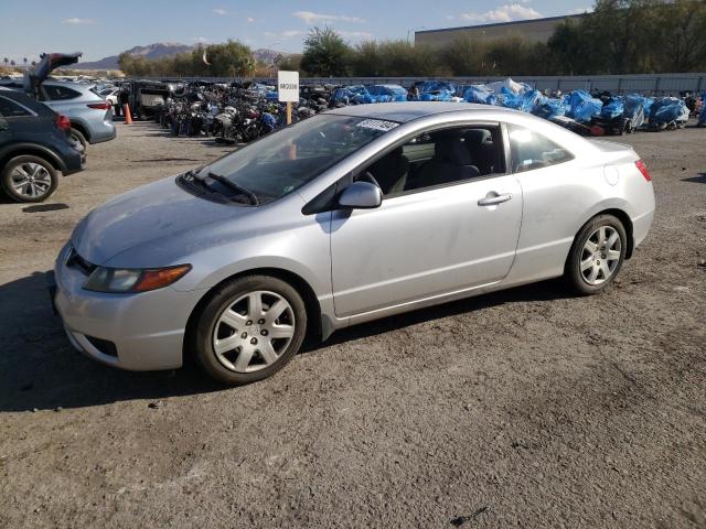 HONDA CIVIC LX 2006 silver coupe gas 2HGFG12606H505751 photo #1