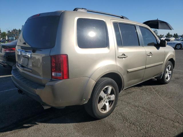 HONDA PILOT EXL 2009 gold 4dr spor gas 5FNYF385X9B027885 photo #4