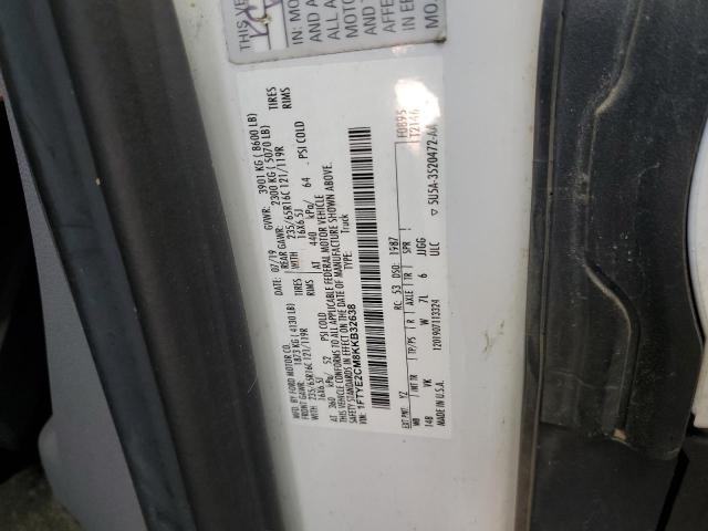 VIN 1FTYE2CM8KKB32638 2019 FORD TRANSIT no.12