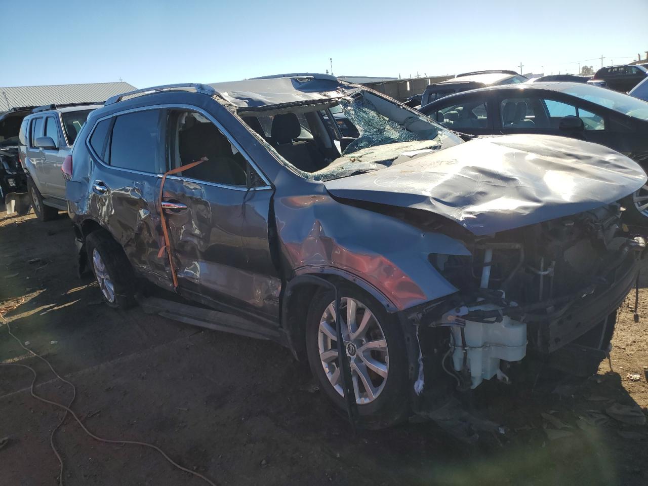 Lot #2974352462 2017 NISSAN ROGUE S