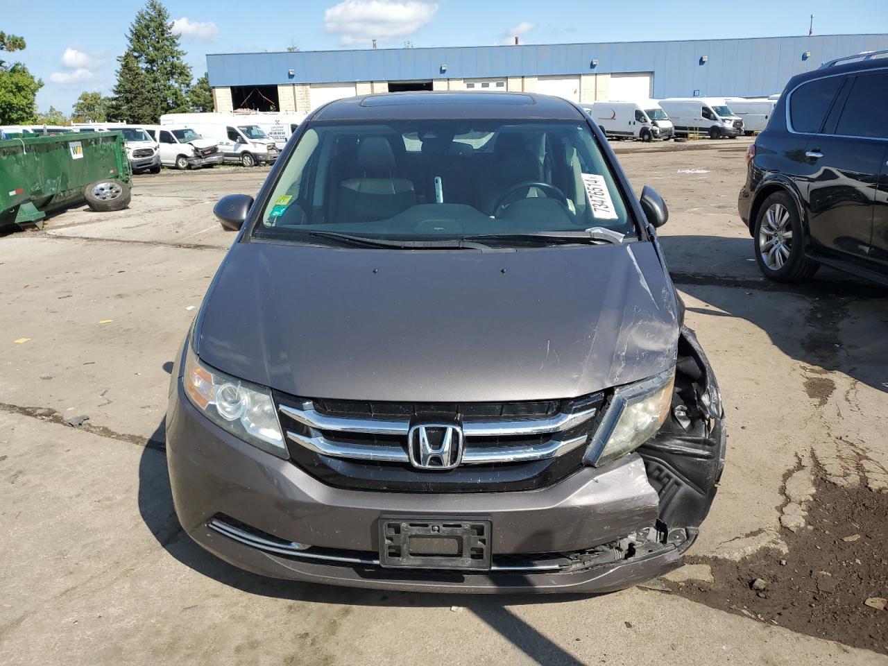 Lot #3006242456 2014 HONDA ODYSSEY EX