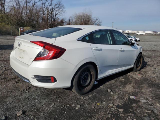 HONDA CIVIC LX 2019 white  gas 2HGFC2F62KH573698 photo #4