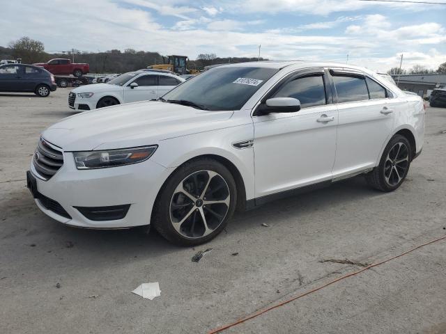 FORD TAURUS SEL 2015 white sedan 4d gas 1FAHP2E82FG123670 photo #1