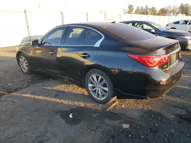 INFINITI Q50 BASE 2014 black  gas JN1BV7AR5EM695854 photo #3