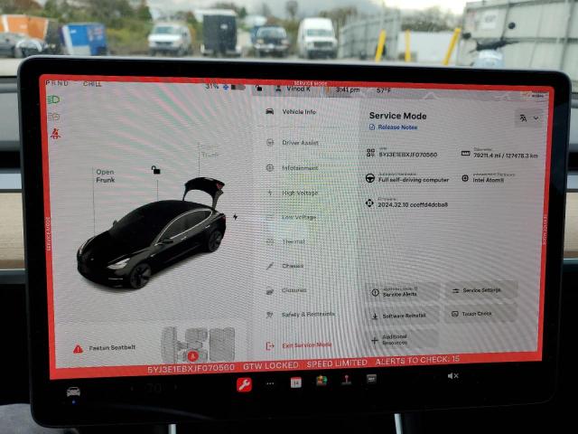 2018 TESLA MODEL 3 - 5YJ3E1EBXJF070560