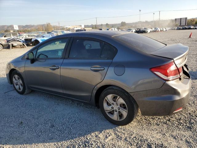 HONDA CIVIC LX 2013 gray  gas 19XFB2F57DE215570 photo #3