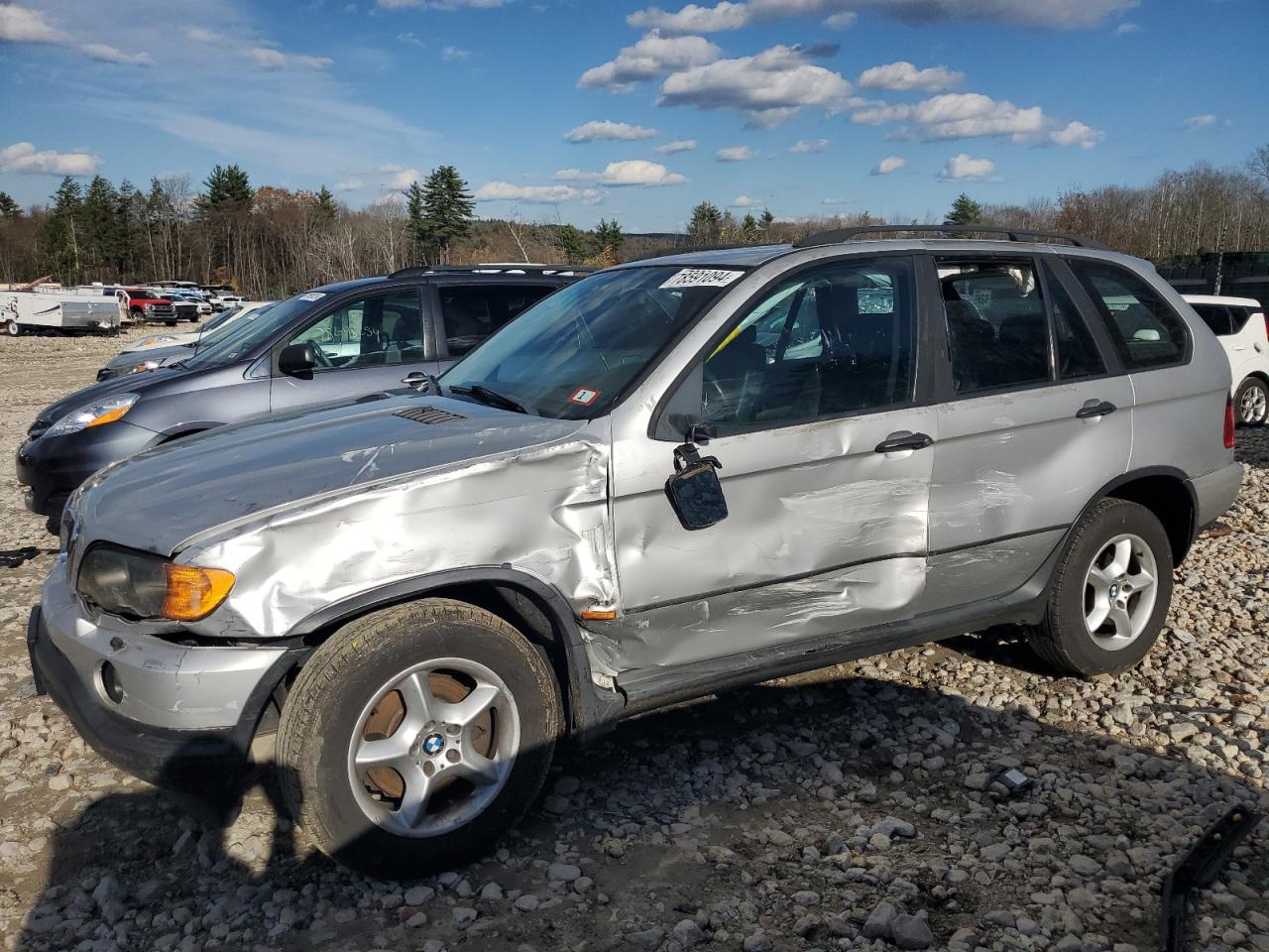 Lot #2972423523 2003 BMW X5 3.0I