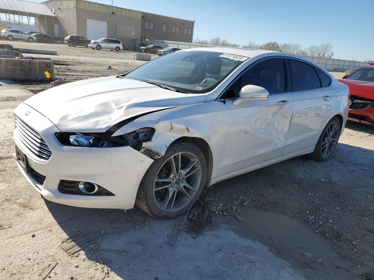 Lot #2994665429 2013 FORD FUSION TIT