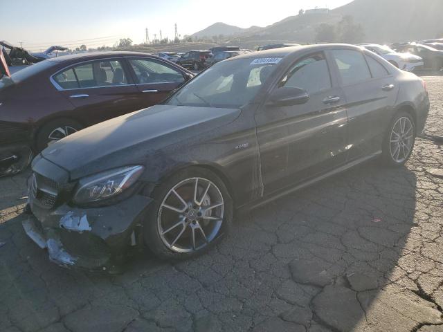 MERCEDES-BENZ C 43 4MATI 2017 black  gas 55SWF6EBXHU209389 photo #1