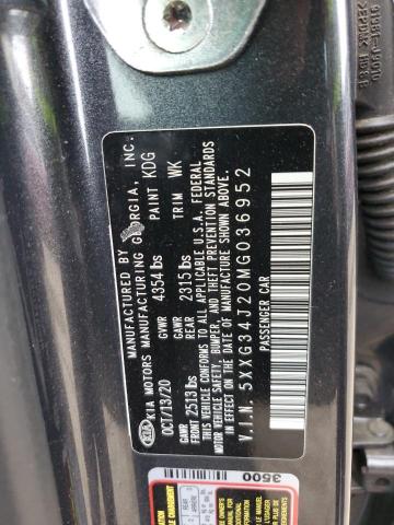 2021 KIA K5 EX - 5XXG34J20MG036952