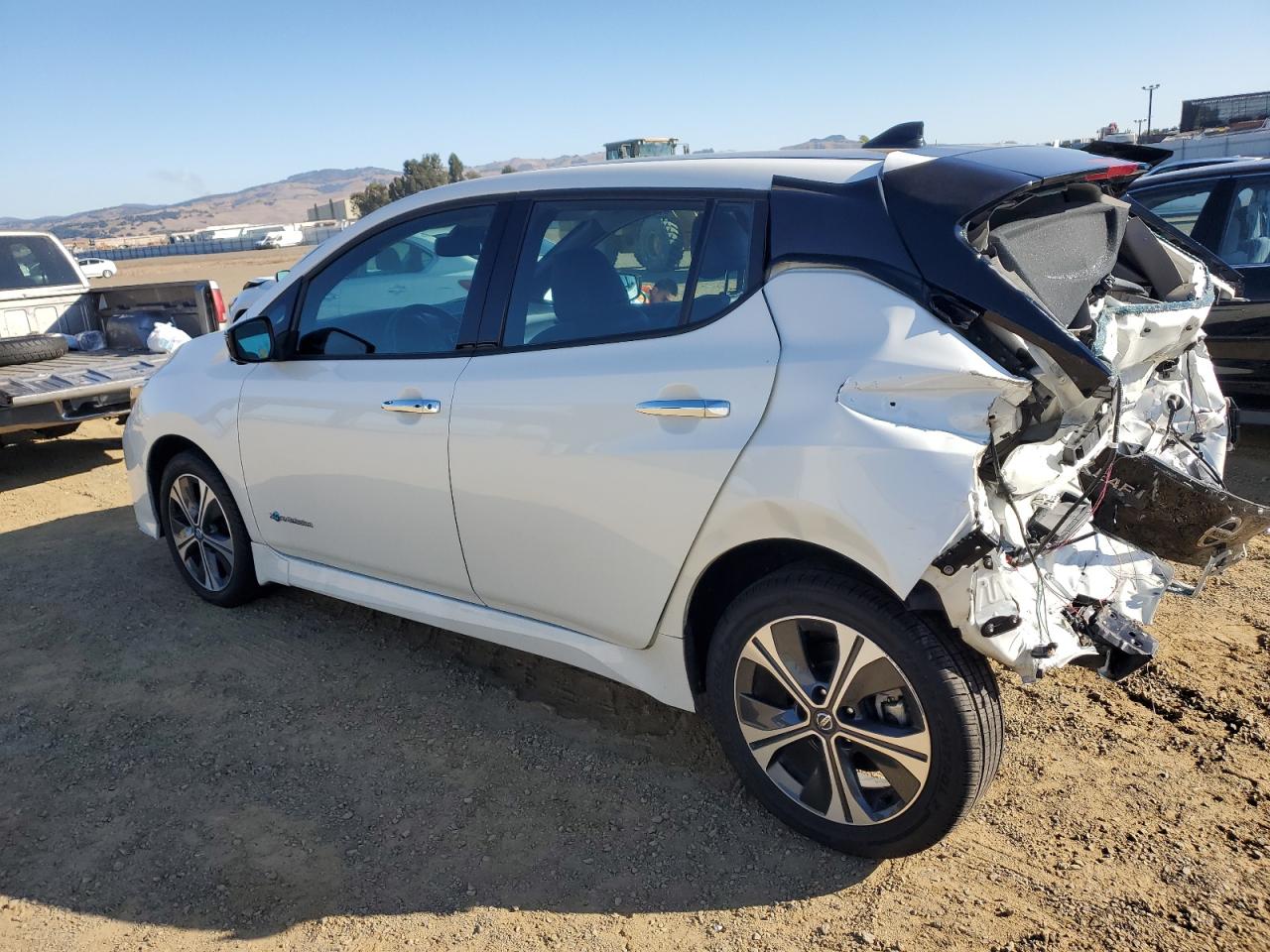 Lot #2986619254 2019 NISSAN LEAF S PLU