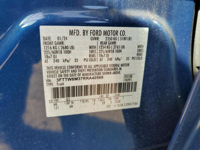 2024 FORD MAVERICK L 3FTTW8M37RRA40569