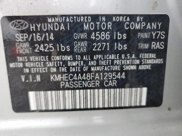 2015 HYUNDAI SONATA HYB - KMHEC4A48FA129544