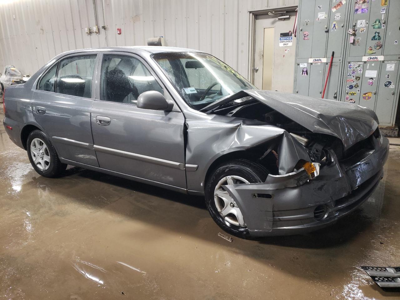 Lot #3009114370 2004 HYUNDAI ACCENT GL