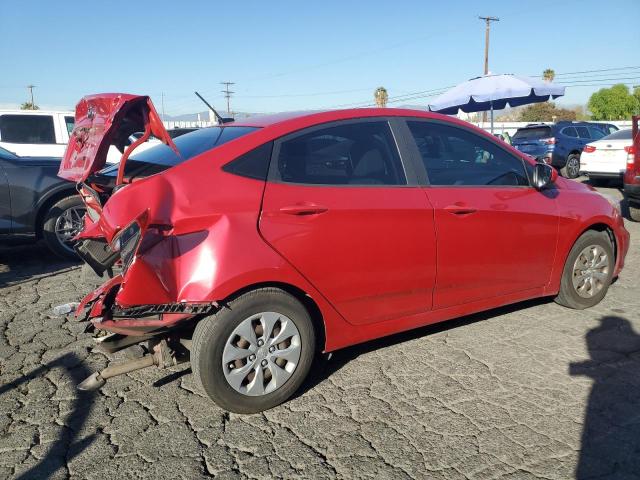 HYUNDAI ACCENT SE 2016 red sedan 4d gas KMHCT4AE6GU112113 photo #4