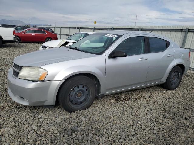 DODGE AVENGER SX 2010 silver  gas 1B3CC4FB2AN111773 photo #1