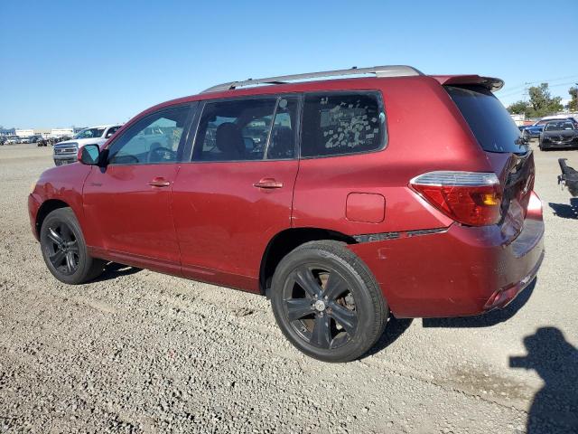 TOYOTA HIGHLANDER 2008 red  gas JTEDS43AX82040895 photo #3