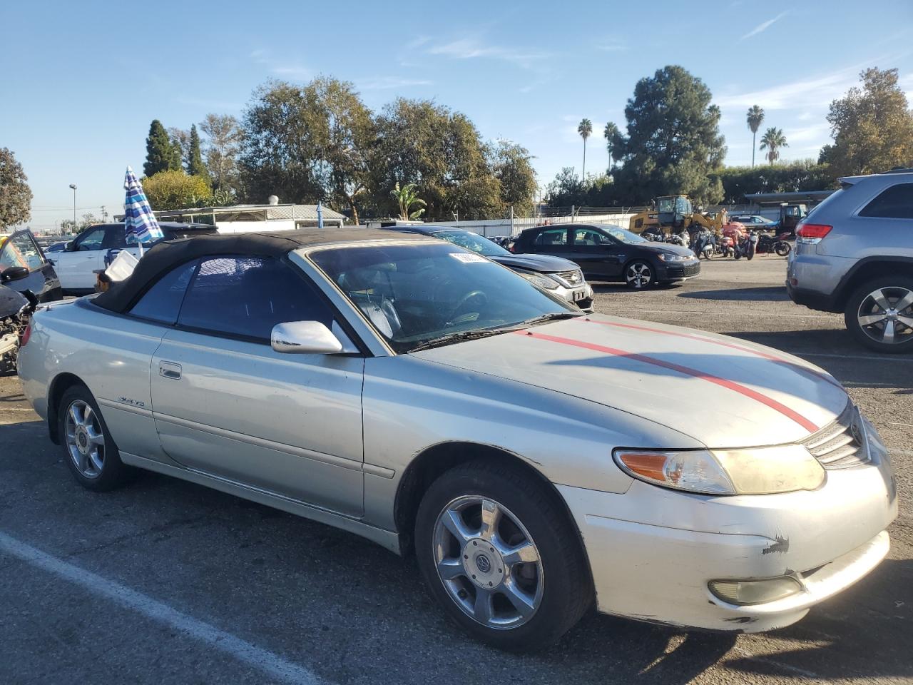 Lot #2991406890 2002 TOYOTA CAMRY SOLA