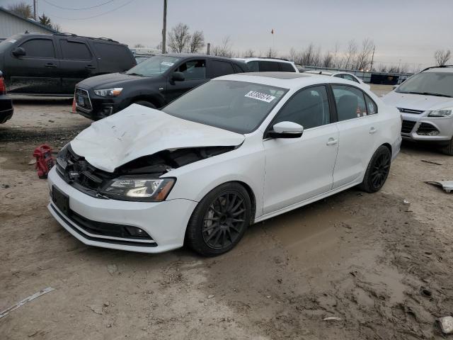 VOLKSWAGEN JETTA SEL 2016 white  gas 3VWL17AJ3GM214477 photo #1