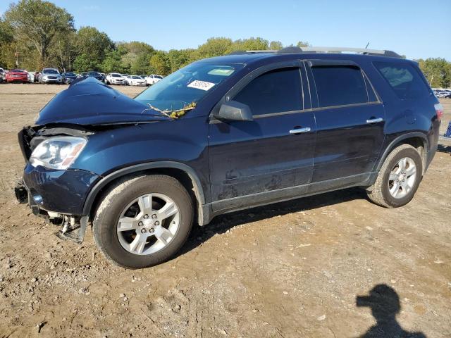 GMC ACADIA SLE 2012 blue  gas 1GKKRNED2CJ155076 photo #1