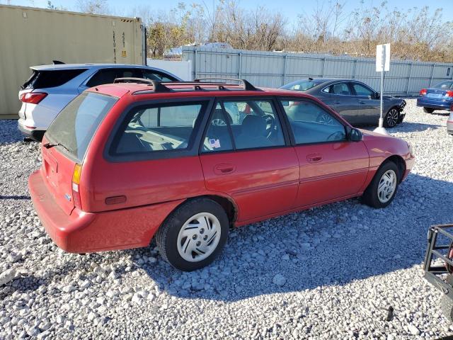 FORD ESCORT LX 1997 red  gas 3FALP15P6VR168324 photo #4