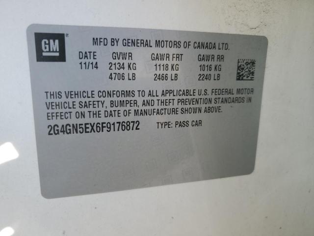 2015 BUICK REGAL PREM 2G4GN5EX6F9176872