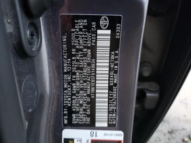 2015 TOYOTA AVALON XLE - 4T1BK1EB5FU149634
