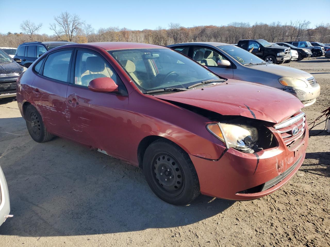 Lot #2974307502 2010 HYUNDAI ELANTRA BL