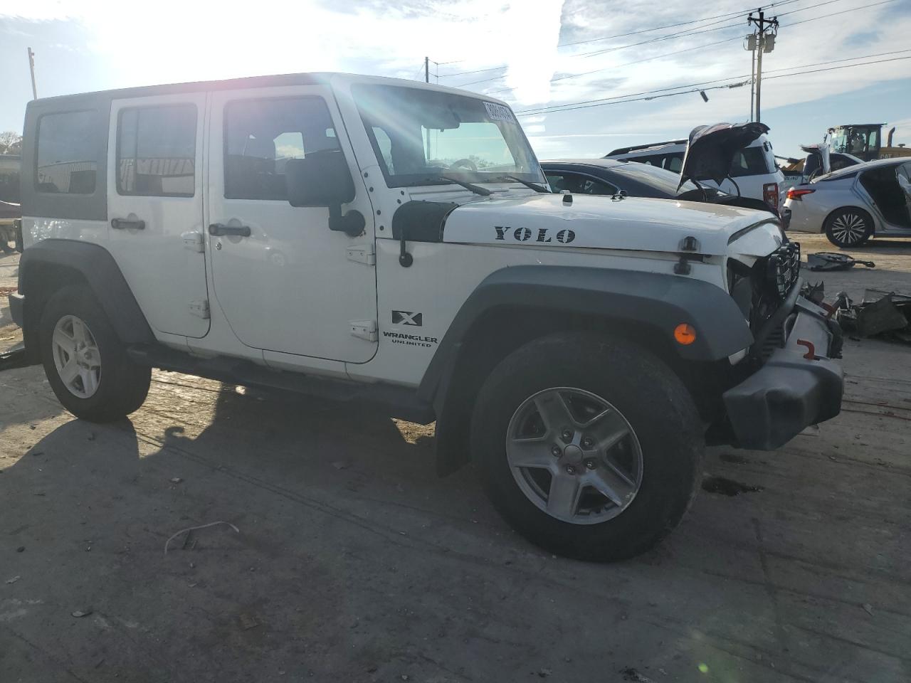 Lot #3028539936 2008 JEEP WRANGLER U