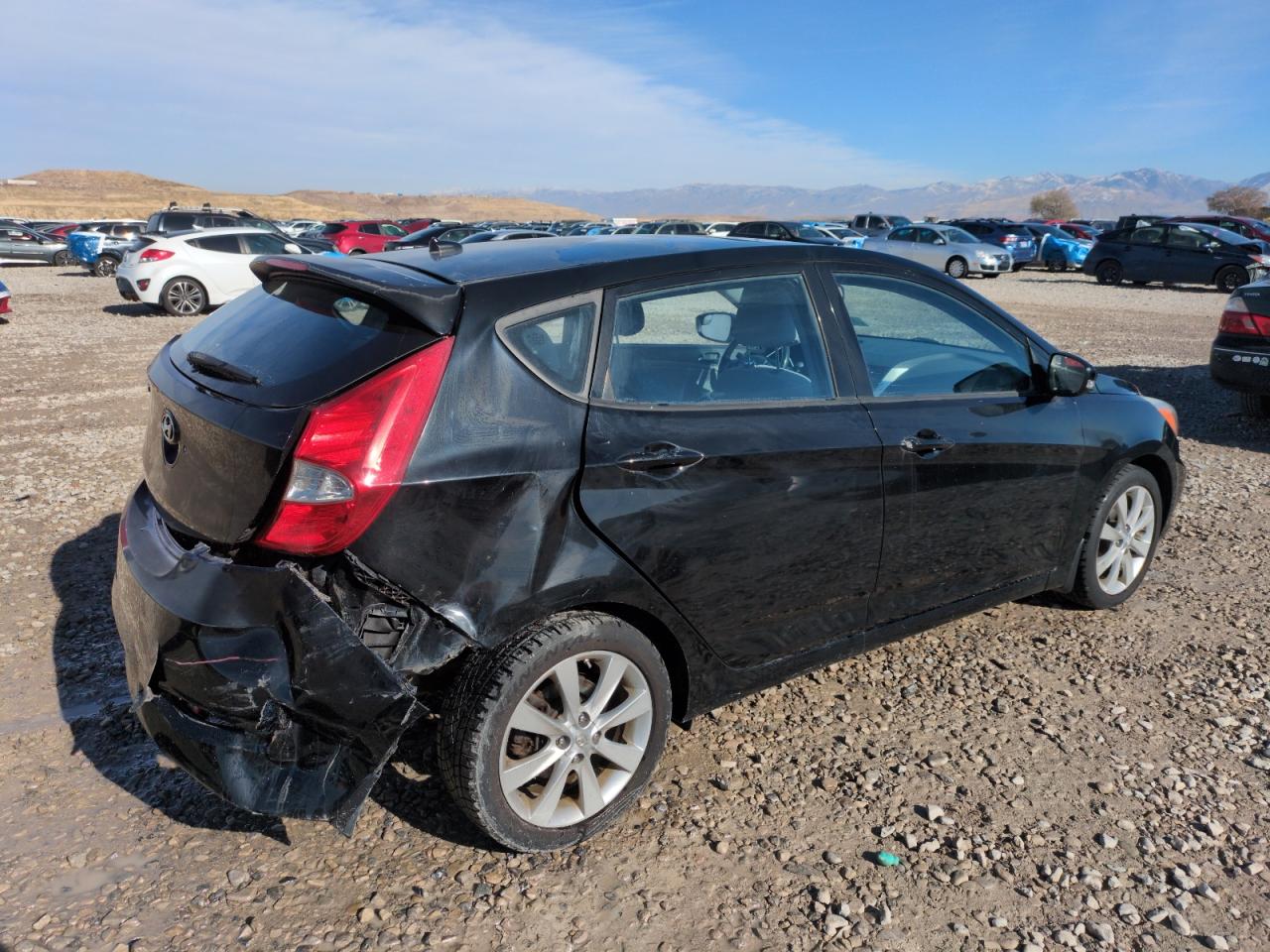 Lot #2977276611 2014 HYUNDAI ACCENT GLS