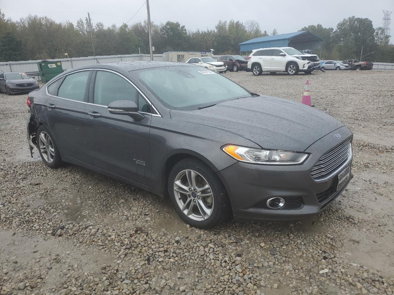 Lot #2974706184 2015 FORD FUSION TIT