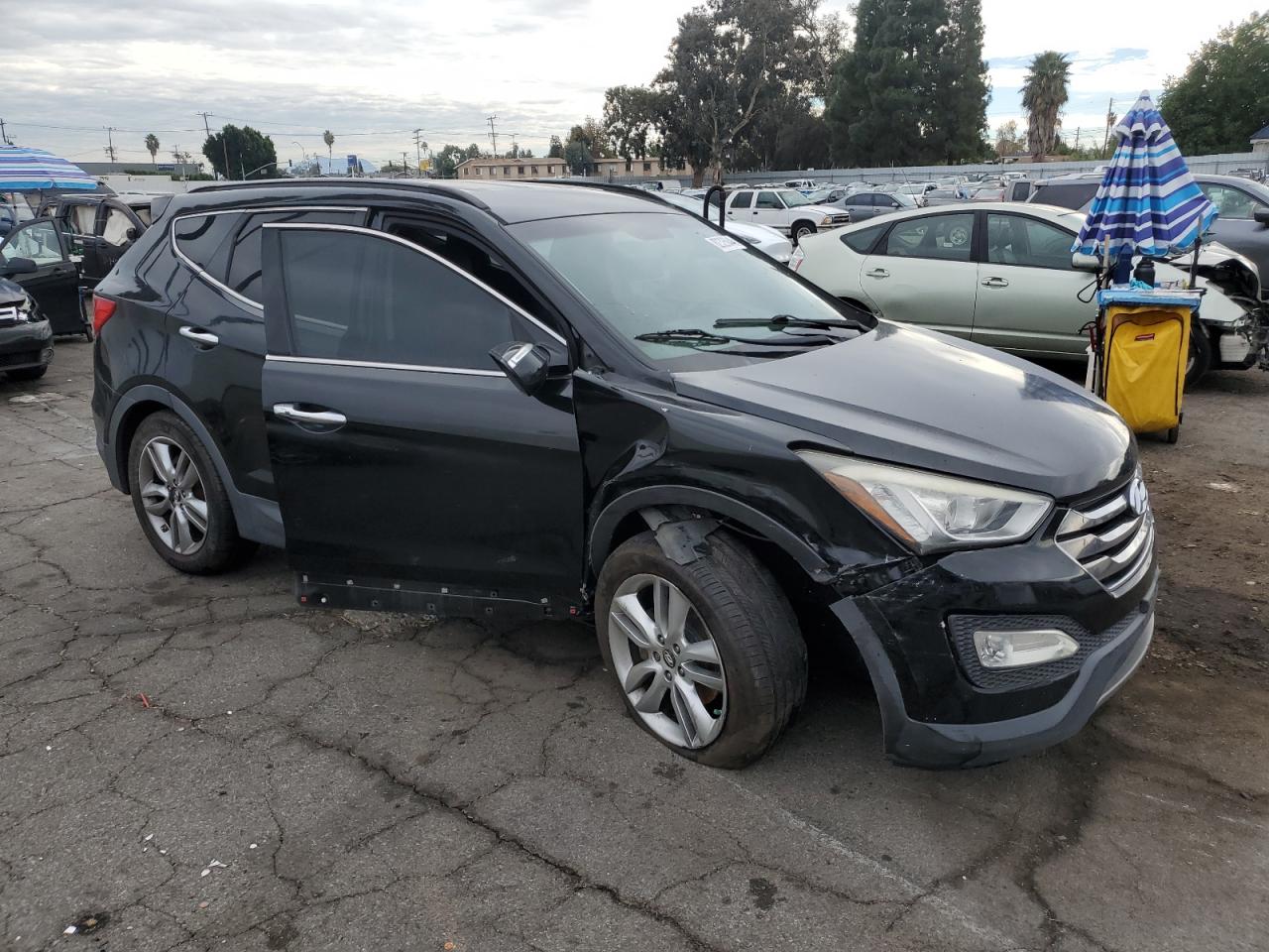 Lot #3036960730 2013 HYUNDAI SANTA FE S