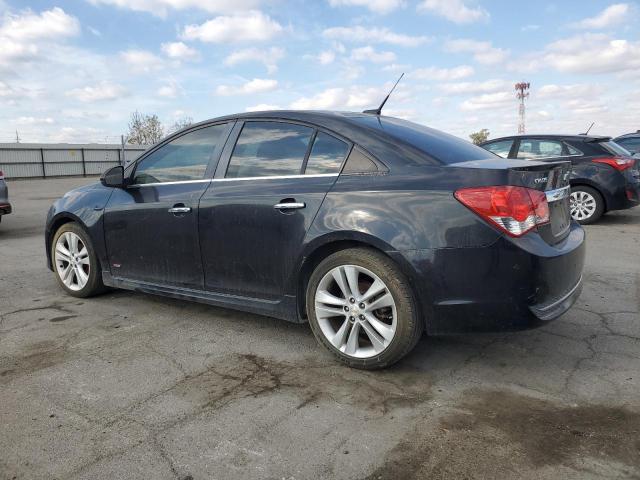 CHEVROLET CRUZE LTZ 2011 black  gas 1G1PH5S93B7218016 photo #3