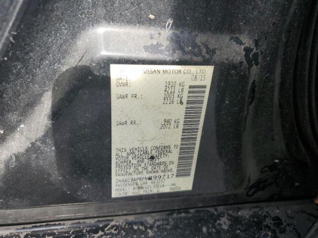 2015 NISSAN ALTIMA 2.5 - 1N4AL3AP8FN899717