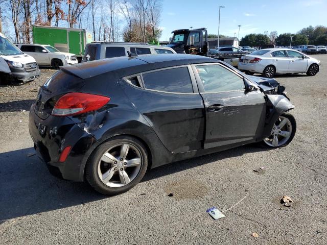 HYUNDAI VELOSTER 2012 black coupe 3d gas KMHTC6AD8CU020675 photo #4