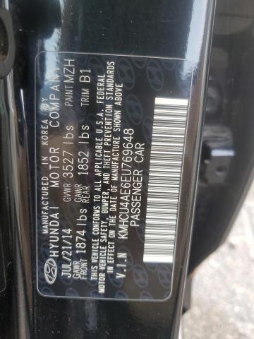 VIN KMHCU4AE6EU769648 2014 HYUNDAI ACCENT no.13