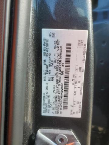 2017 FORD ESCAPE SE - 1FMCU0G99HUD29768