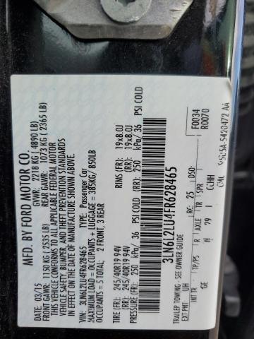 2015 LINCOLN MKZ HYBRID - 3LN6L2LU4FR628465
