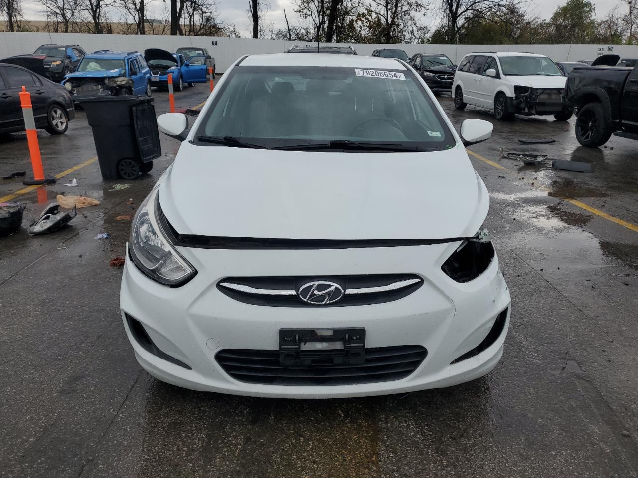 Lot #2998631634 2015 HYUNDAI ACCENT GS