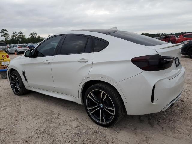 BMW X6 M 2017 white  gas 5YMKW8C50H0U71730 photo #3