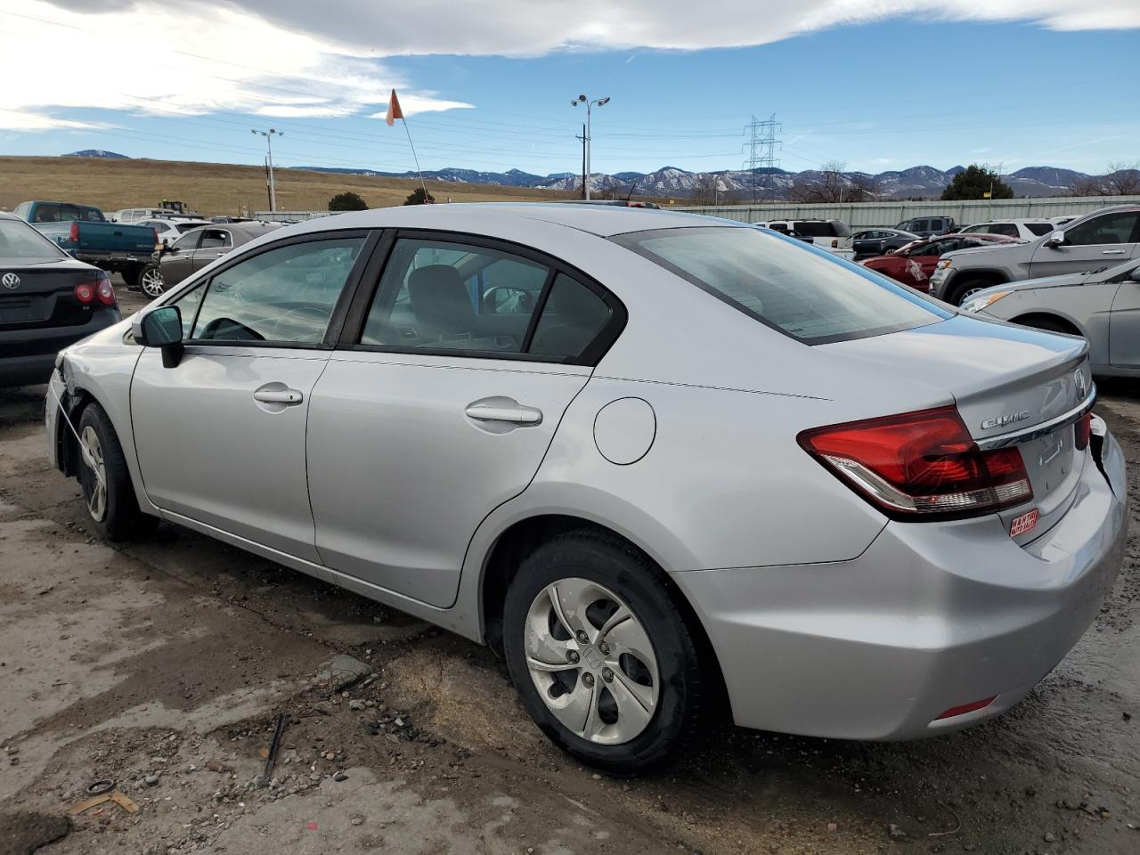 Lot #2996906879 2014 HONDA CIVIC LX