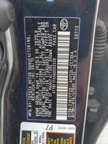 2016 TOYOTA CAMRY LE - 4T1BF1FKXGU502339
