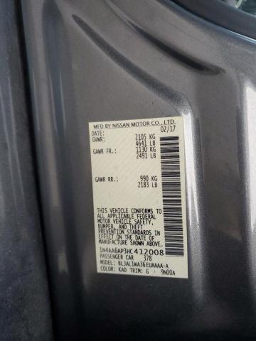 2017 NISSAN MAXIMA 3.5 - 1N4AA6AP3HC412008