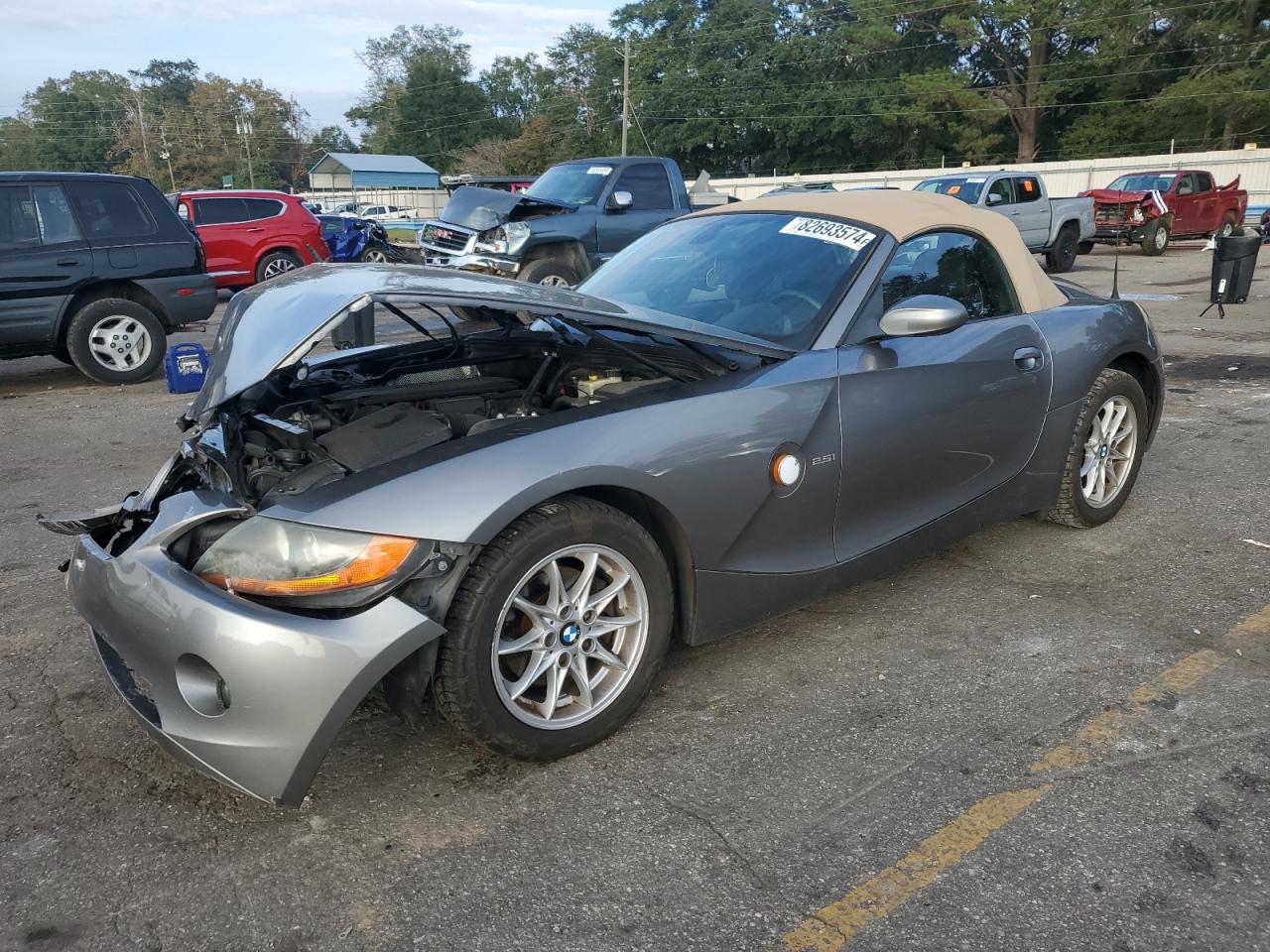 Lot #3045822629 2004 BMW Z4 2.5