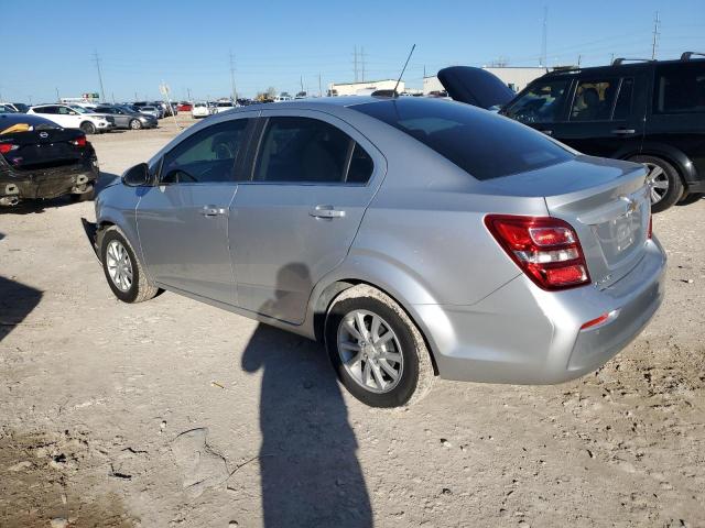 CHEVROLET SONIC LT 2018 gray  gas 1G1JD5SH2J4104792 photo #3