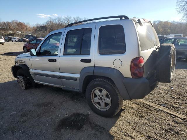 JEEP LIBERTY SP 2007 silver 4dr spor gas 1J4GL48K17W642960 photo #3